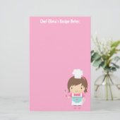 かわいいシェフの女の子 レシピ (スタンド正面)