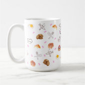 かわいいシェフクッキーマグ コーヒーマグカップ (左)