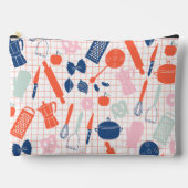 かわいいシェフ化粧品バッグ アクセサリーポーチ (正面)