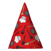 かわいいシェフ料理キッズ1st誕生日パーティー パーティーハット (右)