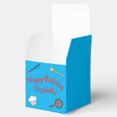 かわいいシェフ料理キッズ1st誕生日パーティー フェイバーボックス (オープン)