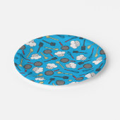 かわいいシェフ料理キッズ1st誕生日パーティー ペーパープレート (アングル)