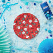 かわいいシェフ料理キッズ1st誕生日パーティー ペーパープレート (パーティー)