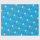 かわいいシェフ料理キッズ1st誕生日パーティー ラッピングペーパー (フラット)