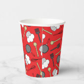 かわいいシェフ料理キッズ1st誕生日パーティー 紙コップ (右)