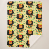 かわいいシオンの漫画 シェルパブランケット (正面)