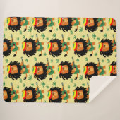 かわいいシオンの漫画 シェルパブランケット (正面(横))