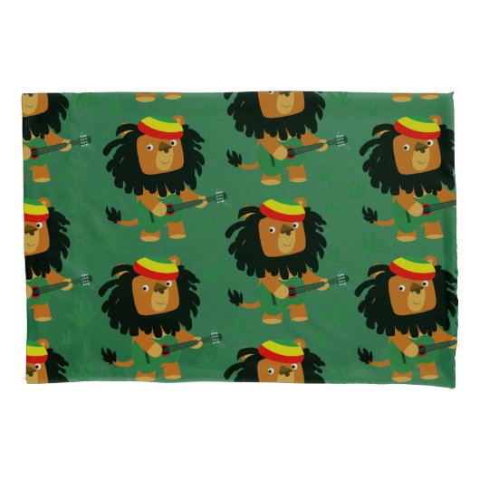 かわいいシオンの漫画 枕カバー (正面)