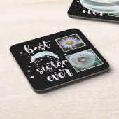 かわいいシスター写真テンプレート コースター (左側)