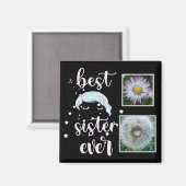 かわいいシスター写真テンプレート マグネット (正面/裏面)