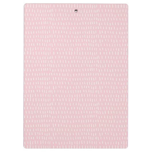 かわいいシックお洒落マジカルユニコーンピンクプリンセス クリップボード (裏面)