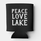 かわいいシックとおもしろいの平和 – LOVE - LAKE | 缶クーラー (裏面)
