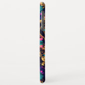 かわいいシックな抽象芸術の花の背景 Case-Mate iPhoneケース (裏面/左)