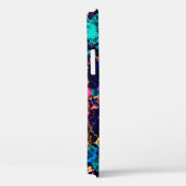 かわいいシックな抽象芸術の花の背景 Case-Mate iPhoneケース (裏面 / 右)