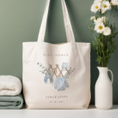 かわいいシックな男の子の赤ちゃん服エッセンシャルベビーシャワー トートバッグ