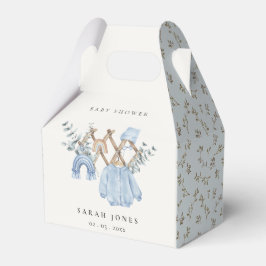 かわいいシックな男の子の赤ちゃん服エッセンシャルベビーシャワー フェイバーボックス