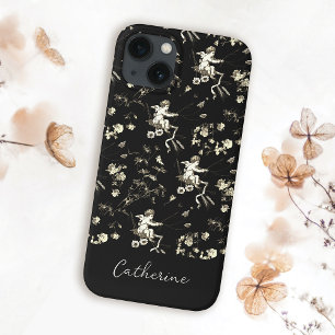 かわいいシックエレガントヴィンテージキューピッドエンジェルフローラ iPhone 13ケース