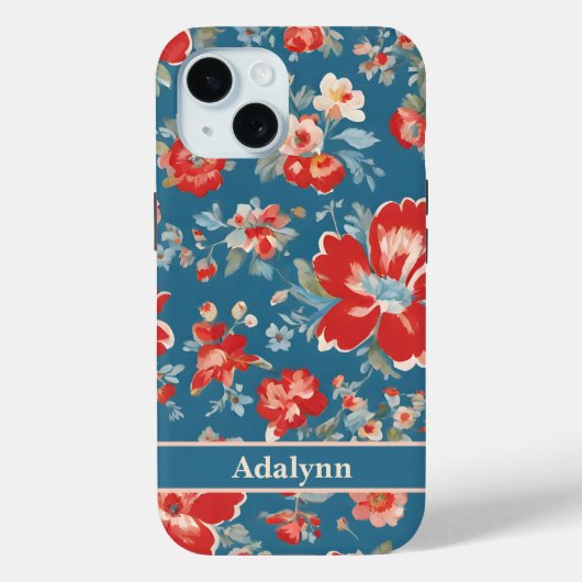 かわいいシック1周年記念ギフトforガールフレンド Case-Mate iPhoneケース (裏面)