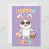 かわいいシック&バクールニー復活祭 シーズンカード (裏面)