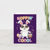 かわいいシック&バクールニー復活祭 シーズンカード (裏面)