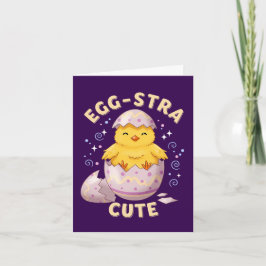 かわいいシック&バクールニー復活祭 シーズンカード