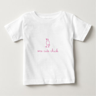 かわいいシックTシャツ1枚 ベビーTシャツ