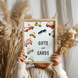 かわいいシティカー誕生日サイン ポスター