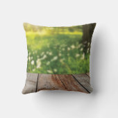 かわいいシベリアのぞき猫 クッション (裏面)