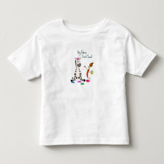 かわいいシマウマのプリスクールキッズ トドラーTシャツ