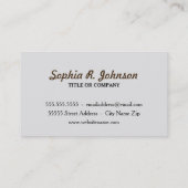 かわいいシマウマの群れの自然のサファリの白黒 名刺 (裏面)