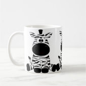 かわいいシマウママグ コーヒーマグカップ (左)