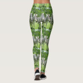 かわいいシマウマ3 レギンス (裏面)