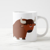 かわいいシャイ漫画ブルジャンボマグカップ ジャンボコーヒーマグカップ (右)