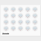かわいいシャカサイン ステッカー シート (シート)