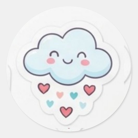 かわいいシャカサイン ステッカー シート (正面)