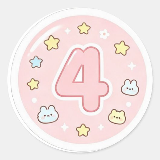 かわいいシャカサイン ステッカー シート (正面)