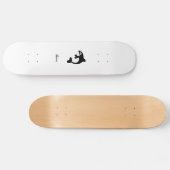 かわいいシャチのクジラ スケートボード (横)