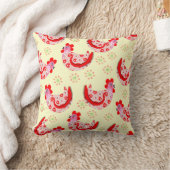 かわいいシャビーシックなオンドスターヘンインスパイアヴィンテージ クッション (ブランケット)