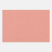 かわいいシャビーフランスのシックフローラアートパターン ラッピングペーパーシート (正面3)