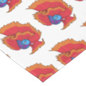 かわいいシャムの戦う魚betta漫画 テーブルクロス (アングル)