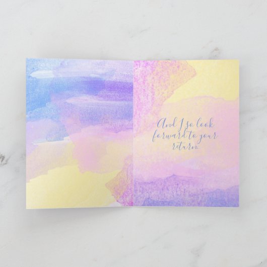 かわいいシャムネコの写真プレースホルダー - 寂しく思っている カード (内部)