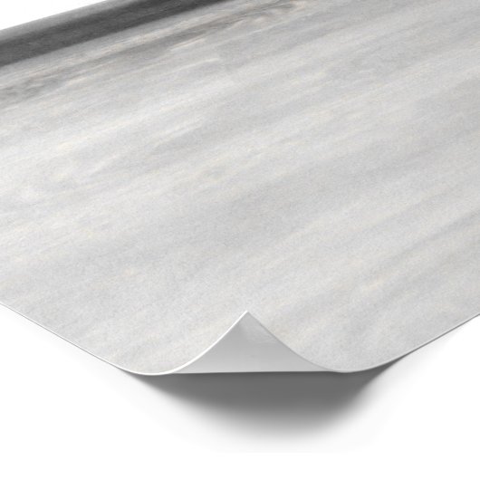 かわいいシャム猫のポートレート写真 ポスター (角)