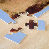 かわいいシャム猫ネコ ジグソーパズル (側面)