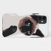かわいいシャム猫 Case-Mate iPhoneケース (裏面(横))