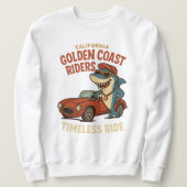 かわいいシャークのスウェットシャツ スウェットシャツ (デザイン正面)