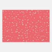 かわいいシャーククリスマスストッキング ラッピングペーパーシート (正面2)