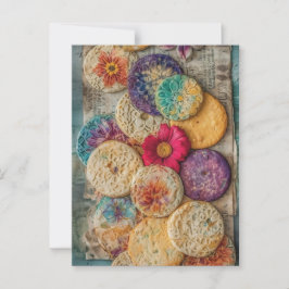 かわいいシュガークッキー ポストカード