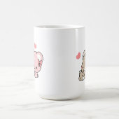 かわいいシュガー・カブ コーヒーマグカップ (中央)