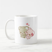 かわいいシュガー・カブ コーヒーマグカップ (左)