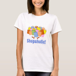かわいいショッピング中毒者の一句 Tシャツ
